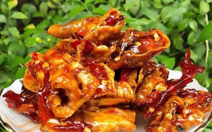 Calmar séché en tranches glacé à la tamarin 14,11 oz Fabricant de calmar séché glacé à la tamarin Vietnam ANGLE - Product Image 3