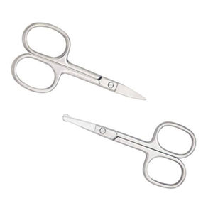 กรรไกรตัดหนังกำพร้าโค้งมน สแตนเลสอย่างดี ดีไซน์คมกริบ ทรงเหลี่ยม ป้องกันสนิม ทนทานต่อการกัดกร่อน เคลือบผิวคุณภาพสูง - Product Image 4