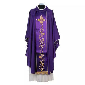 Haute qualité pas cher chaire clergé Robe clergé église Robes | Prix d'usine en gros église chœur robe uniformes - Product Image 6