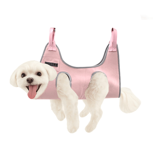 [HEDYS <b>GROOMING</b>] <b>Dog</b> <b>Grooming</b> Hammock Cotton Mesh Comfortable Safe Restraint System Easy Use Multi Pet Friendly Portable - Product Image 1