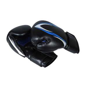 Gants de sparring professionnels en cuir véritable Gants de boxe d'entraînement coupe-vent à doigts entiers - Product Image 4