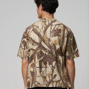 Ropa a granel, camiseta informal de buen diseño para hombre, ropa de calle, Camiseta cómoda de alta calidad con estampado de logotipo personalizado de gran tamaño para hombre - Product Image 2