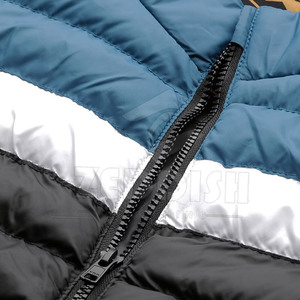 Veste d'hiver rembourrée pour homme, logo personnalisé imprimé sur le devant, prix bas, haute qualité, taille plus, personnalisable - Product Image 4