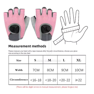 Guantes de levantamiento de pesas con logotipo personalizado para gimnasio Hombres Mujeres disponibles Entrenamiento Levantamiento de pesas Guantes de gimnasio - Product Image 3
