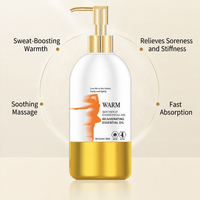 Huile Essentielle Chauffante de Massage pour le Corps Entier, Huile de Gua Sha Raffermissante pour les Méridiens, à laisser agir