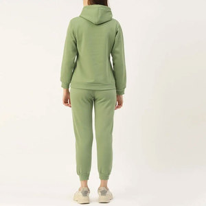 Hàng Đầu Đến 2025 Thời Trang Tốt Nhất Tìm Kiếm Phụ Nữ Tracksuit Hot Bán Rắn Vật Liệu Cao Cấp Biểu Tượng Tùy Chỉnh Phụ Nữ Tracksuit - Product Image 3