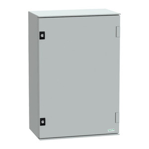 Per Schneider Electric NSYPLM64BG - Contenitore elettronico a parete in poliestere Thalassa PLM con pannello in bachelite a porta liscia - Product Image 1