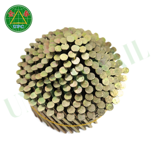 Clavos de bobina de acero de 2-3/4 pulgadas con vástago liso/de anillo, cabeza a cuadros, tamaño personalizado, competitivo, Vietnam, para pistola de clavos - Product Image 6