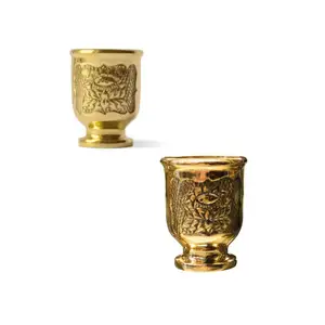 Copper Lotus Wine Goblet different sizes wholesale unlimited Water Goblets Modern Using For Many religions Decoration Customized