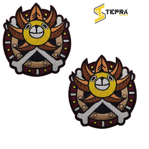 Customized Logo Print Wholesale Rate Newest Nonwoven Felt Iron-On <b>Hook</b> and Loop Embroidery Patches by TEPRA SPORTS - Product Image 2