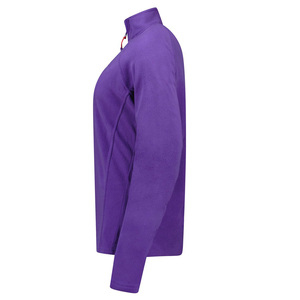 Veste en polaire à fermeture éclair unique, douce, chaude et isolante pour femmes, durable, respirante, coupe moderne, vêtements décontractés, col montant - Product Image 5