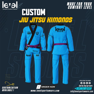 Fight Best Selling Gis Karate Suit Professional Martial Arts Training 2025 Kimono Customized Jiu Jitsu Uniform - Product Image 6