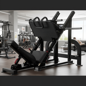 Nueva Máquina de Press de Piernas Angulado Nautilus con Carga de Placas para un Entrenamiento Seguro de Cuádriceps y Glúteos en Casa o en el Gimnasio - Product Image 3