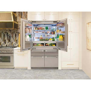 Equipo de Refrigeración Comercial Profesional Freedom, Refrigerador Empotrado con Puerta Francesa y Congelador Inferior - Product Image 3