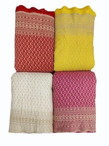 Majisa elegante rayón Chikan bordado tela compra a granel Material transpirable suave para étnico contemporáneo estiramiento niños niñas - Product Image 2