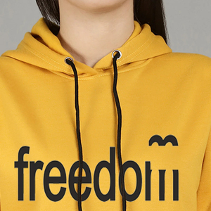 Casual,Streetwear, Épaule tombante, Respirant, Écologique en Haute Qualité Anti-rides, Respirant Doux Matériau Femmes Hoodies - Product Image 5