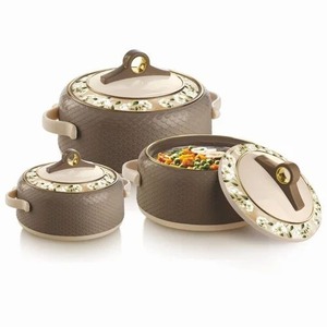 Juego de Cazuelas Aisladas de Plástico ANAX 800/1500/2200/3500/6500 mL, Calidad Premium, Redondas, para Uso Doméstico, Hechas en India - Product Image 6