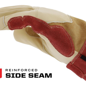 Nouveau design de gants de soudage Tig en cuir de chèvre Gants de barbecue résistants à l'abrasion, doux et confortables - Product Image 3