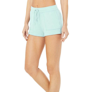 Shorts décontractés pour femmes Tissu en coton léger Confortable avec imprimé moderne Shorts décontractés pour femmes Tissu en coton mélangé de haute qualité - Product Image 5