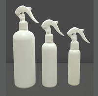 Botol Semprot Plastik HDPE 500ml, 200ml, dan 100ml dengan Pompa Trigger Mini Ringkas, Wadah Cairan Ringan yang Dapat Digunakan Kembali