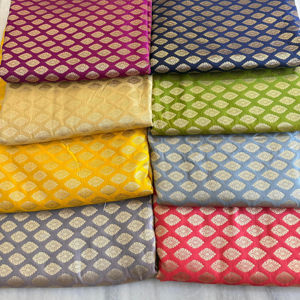 High-Quality Brocade Fabric Luxurious Textiles <b>for</b> Fashion, Upholstery & Crafts Wholesale Bulk Supply - Product Image 1