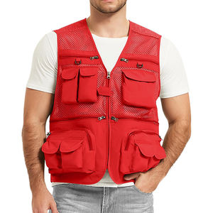 Gilet de pêche de dernière génération pour hommes, vêtements élégants et confortables, tissu respirant au toucher doux, gilet de pêche pour hommes - Product Image 1