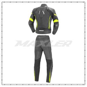 Traje de moto personalizado para mujer Logotipo de impresión personalizado Chaqueta de moto Traje de cuero Homologación CE Proceso homologado - Product Image 6