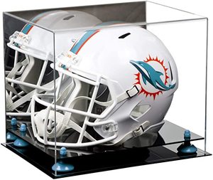 Caja de exhibición de casco de fútbol de tamaño completo de lujo de acrílico transparente al por mayor 2025 - Product Image 1
