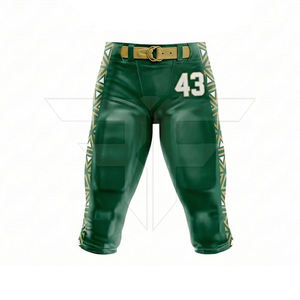 Uniforme de Fútbol Americano Personalizado, 100% Poliéster, Elegante, de Alta Calidad, Premium, Antibacterial, de Secado Rápido y Transpirable - Product Image 4