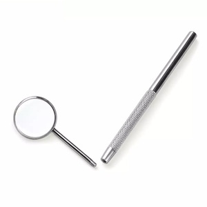 Instruments miroir bouche dentaire miroir en forme de lune pour Extension de cils, nouvel arrivage - Product Image 3