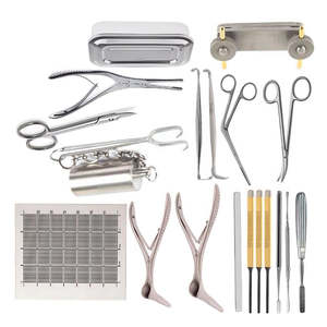 Kit de instrumentos de cirugía ENT de grado quirúrgico Juego DE INSTRUMENTOS DE ACERO INOXIDABLE - Product Image 3