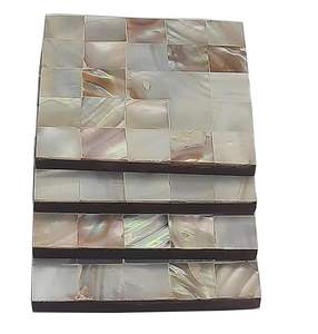 Posavasos de Nácar de Primera Calidad, Diseño Floral de Concha, Estilo Bohemio, Hecho a Mano para Mesas de Madera y Mármol, Precio al por Mayor, India - Product Image 1