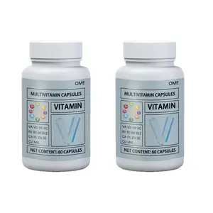 مكملات فيتامينات متعددة من العلامة التجارية الخاصة للرجال، متوفرة على شكل قرص وكبسولة مع الفيتامينات والمعادن الأساسية