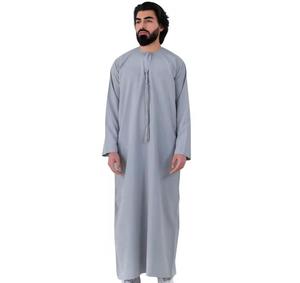 Thobe Jubba Kaftan de Moda Árabe para Hombre, Vestido Largo para Oración del Eid, Ropa Tradicional Musulmana, Venta Caliente, Vestidos Casuales para Hombre - Product Image 1