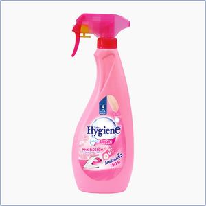 Spray d'hygiène lissant à l'amidon 550 ml, parfum de fleurs roses, liquide, forme de fer à repasser, nettoyant pour tissus - Product Image 2