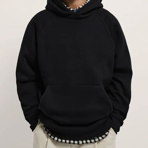 Sudadera Clásica para Hombre, 100% Algodón, Felpa Francesa Gruesa, Peso Pesado, Calidad de Lujo, Manga Raglán, Talla Grande, con Logotipo Personalizado - Product Image 5