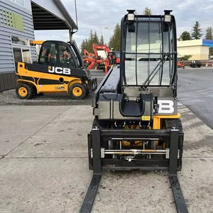 Chariot télescopique JCB de 3 tonnes, hauteur de levage de 7 m, puissance diesel, empileur d'occasion, 4 roues motrices - Product Image 1