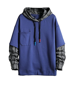 Sudadera con capucha de gran tamaño de alta calidad OEM para hombre con logotipo personalizado Bolsillos estampados de nuevo diseño para el invierno - Product Image 6