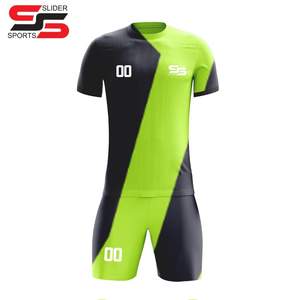 Uniformes de fútbol deportivos transpirables y cómodos para hombres, conjuntos de uniformes de fútbol para equipos a la venta, servicio OEM ODM - Product Image 5