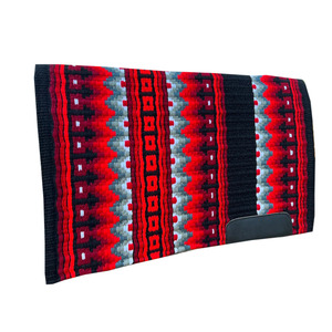 แผ่นอานผ้าขนแกะสไตล์ตะวันตกหลากสีขนแกะสำหรับขี่ม้าผ้าห่มผ้าฝ้ายขนแกะ - Product Image 1