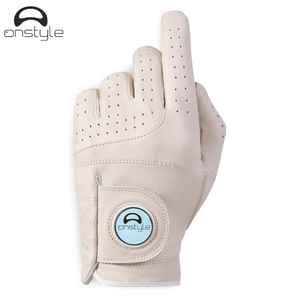 Guantes de Golf de Cuero Personalizados para Mano Izquierda, Diseño Flexible de Primera Calidad, Transpirables, Antideslizantes, Agarre Firme, Directo de Fábrica - Product Image 2
