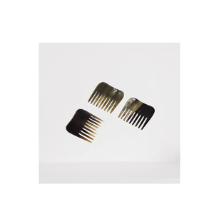 Peine de cuerno de búfalo a la moda y peine de cuerno de vaca, pelo Natural ecológico, tamaño pequeño al mejor precio, superventas - Product Image 1