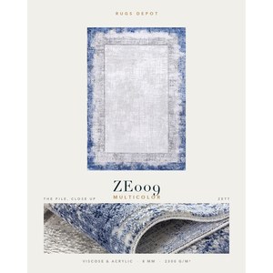 พรมวิสโคสและอะคริลิกแบบขายส่ง รุ่น ZETT ZE009 หลายสี ผลิตด้วยเครื่องจักร พรมตุรกี สำหรับห้องนั่งเล่น โครงการโรงแรม - Product Image 2