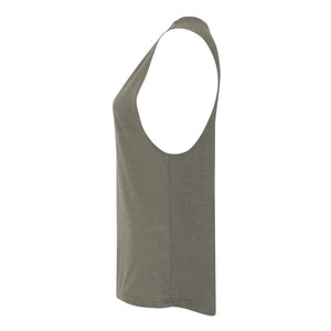 Camiseta sin mangas transpirable Flowy Scoop para mujer - Product Image 5