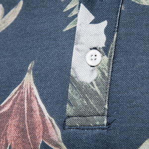 เสื้อยืดโปโลผ้าฝ้าย100% ออกแบบได้ตามต้องการสำหรับผู้ชาย - Product Image 2