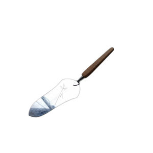 Meilleurs outils de gâteau 2 pièces en acier inoxydable de haute qualité poignée en résine noire couteau à gâteau et ensemble de serveur pour les événements de mariage - Product Image 5