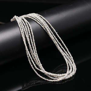 Perles de diamants naturels blancs bruts non taillés de 2-3 mm, diamants bruts non taillés, excellente et bonne qualité de coupe pour la fabrication de bijoux - Product Image 4