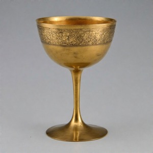 TrinityCup sacré calice Antique laiton Communion verre à vin fabriqué à la main Vintage gobelet pour l'église et les cérémonies spirituelles - Product Image 6