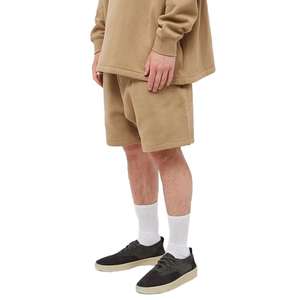 Short de survêtement vierge en coton et polyester épais avec logo personnalisé pour hommes - Product Image 3