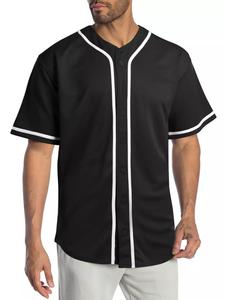 Uniforme de béisbol en blanco para la venta Camisa de estilo de uniforme de béisbol bordado personalizado al por mayor Jersey de béisbol deportivo barato - Product Image 4